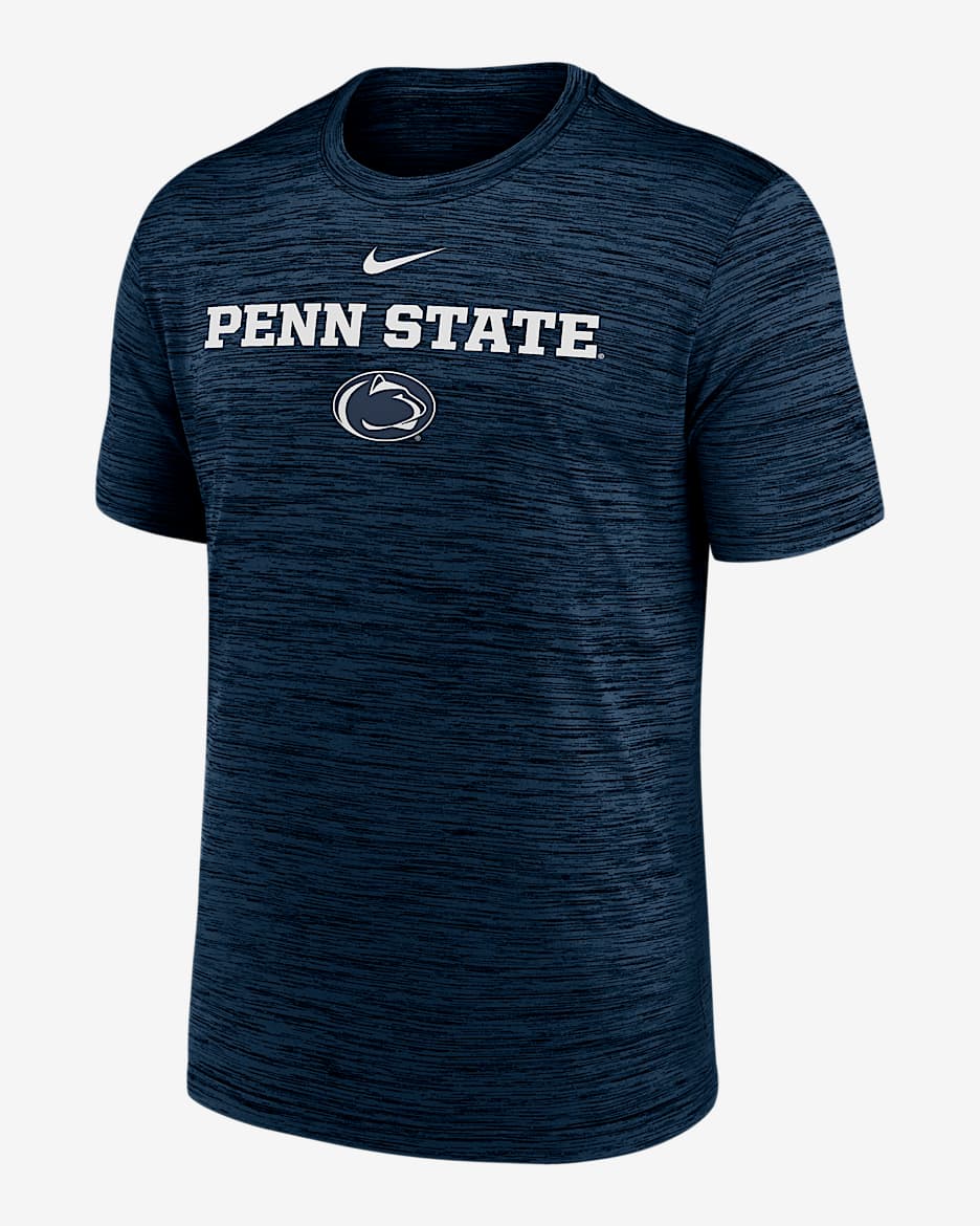 【NIKE】Penn State Nittany Lions Dri-FIT College T-Shirt Penn State Nittany Lions Campus Center Block Velocity Men's